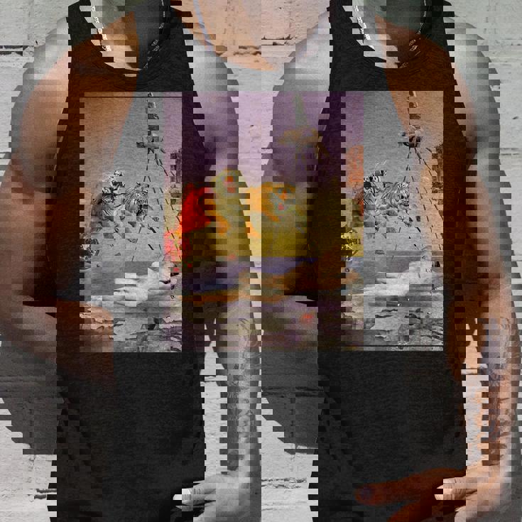 ダリの蜂の飛びによって生じる夢 タンクトップ 彼への贈り物