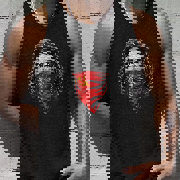 チェゲバラソビエトハンマーと鎌 レッドバンダナ タンクトップ 彼への贈り物