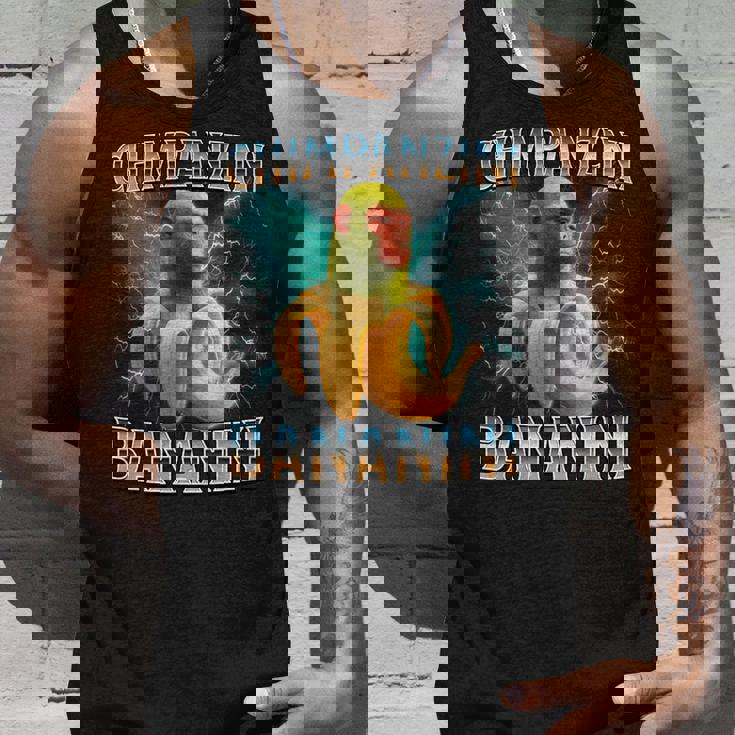 チンパンジーニ バナニーニ イタリアンブレイン 長袖tシャツ タンクトップ 彼への贈り物