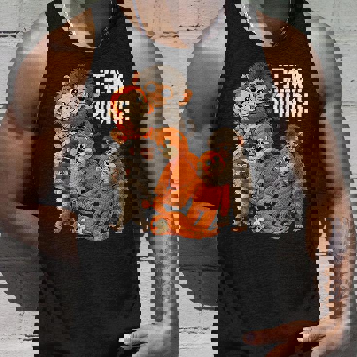 チームパンチ パンチくん 日本 赤ちゃん 猿 かわいい タンクトップ 彼への贈り物