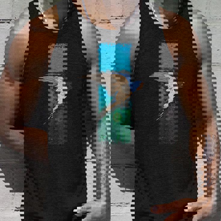 ツバメ鳥のグラフィック タンクトップ 彼への贈り物