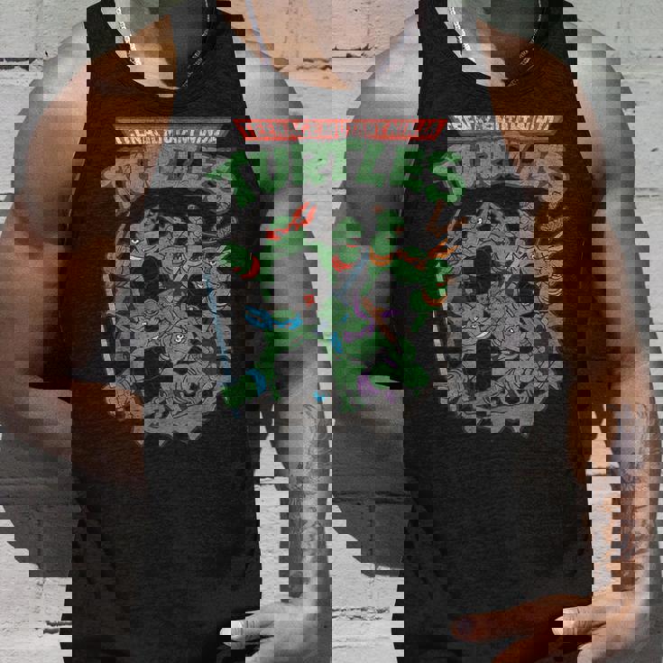 ティーンエイジ・ミュータント・ニンジャ・タートルズ アンティーク調ポスター タンクトップ 彼への贈り物