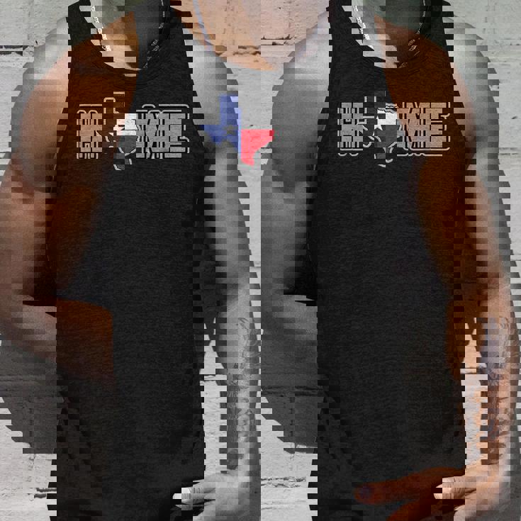 テキサスシャツ テキサスはホーム、ローンスター州の地図 タンクトップ 彼への贈り物