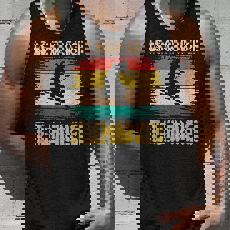 テレマーク Lass Mich Ich Geh Telemarken スキー タンクトップ 彼への贈り物