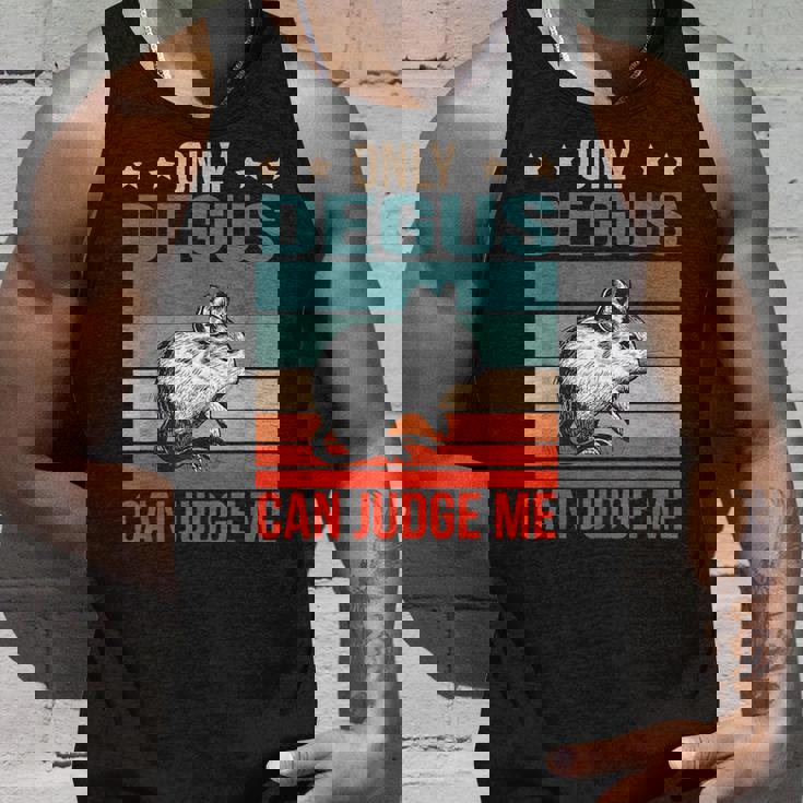 デグーは私を判断できる 齧歯類 デグー タンクトップ 彼への贈り物