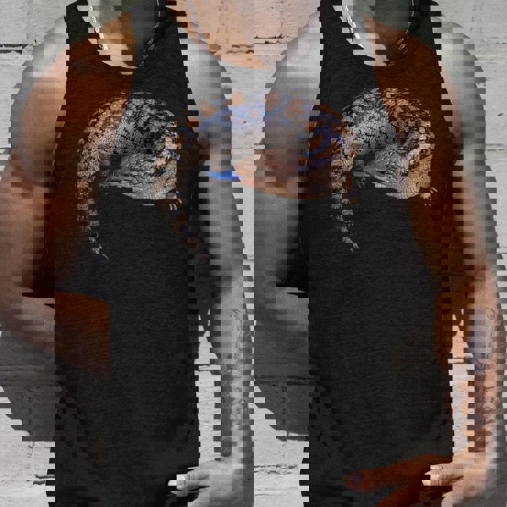 トカゲブルータンペットトカゲ爬虫類 タンクトップ 彼への贈り物