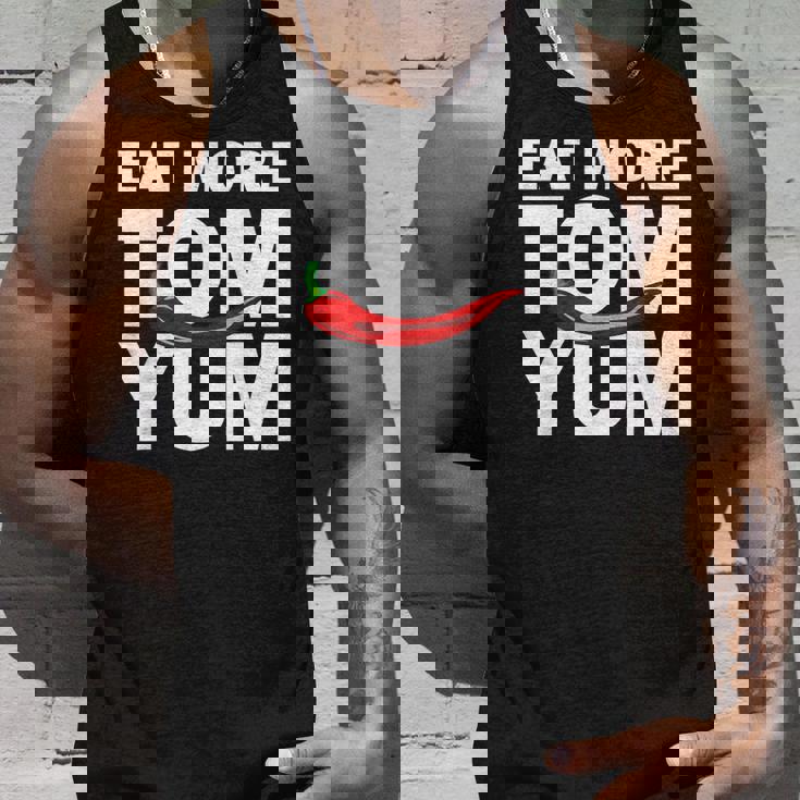 トムヤムクン スパイシーなタイ料理をもっと食べる 唐辛子 タイ 東南アジア プーケット ギフト バンコク お土産 タンクトップ 彼への贈り物