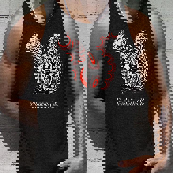 トライバル リス ペンドルトン オレゴン Pnw ネイティブアメリカン タンクトップ 彼への贈り物