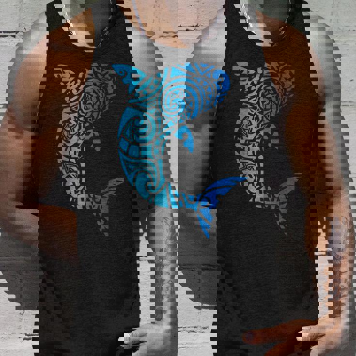 トライバルスタイル ハワイ マノ サメ 恋人 週間 ビーチギフト タンクトップ 彼への贈り物