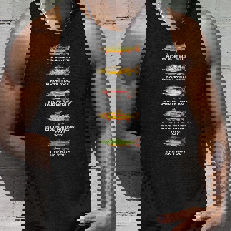 トラウトの種類 魚種おかしな釣り タンクトップ 彼への贈り物