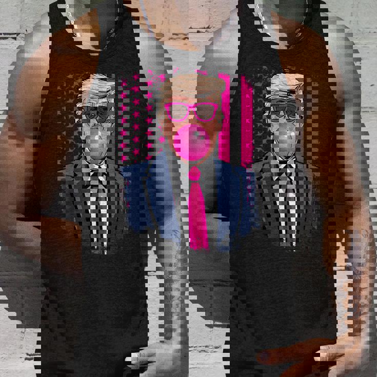 トランプ バブルガム アメリカ国旗 アメリカ トランプ タンクトップ 彼への贈り物