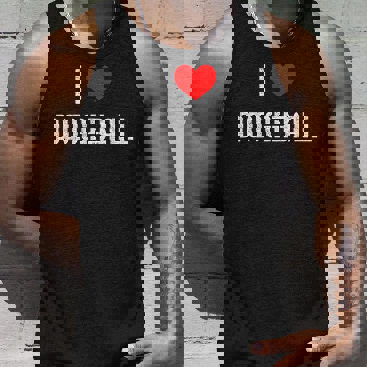 ドッジボール スポーツが大好き 面白いドッジボール愛好家 タンクトップ 彼への贈り物