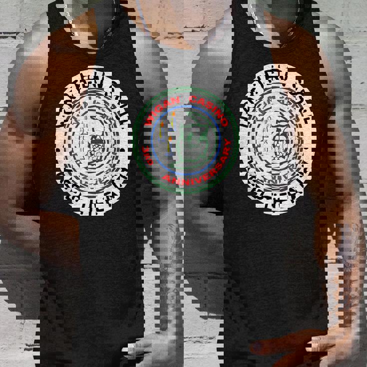 ノーザンソウルバッジ ウィガン Keep The Faith タンクトップ 彼への贈り物