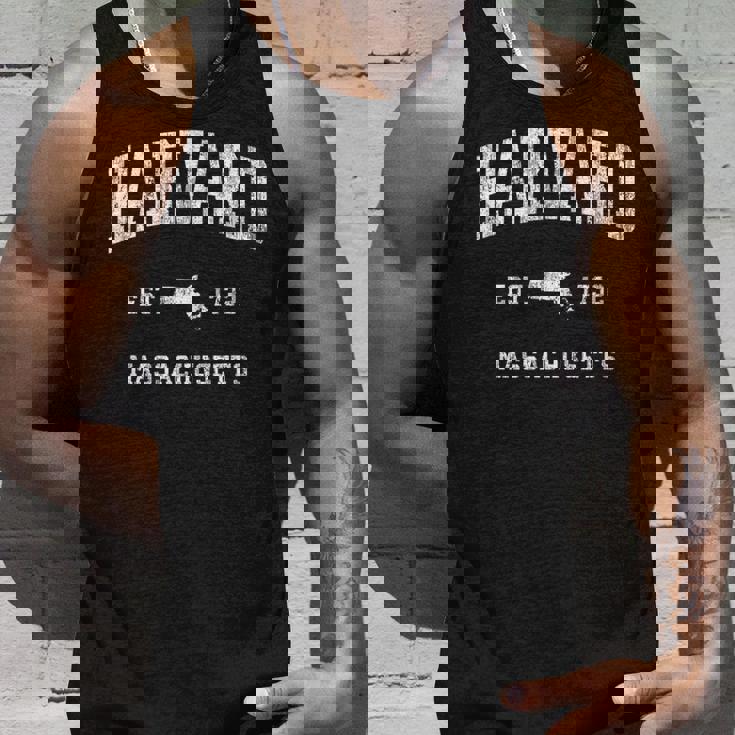 ハーバード マサチューセッツ Ma ビンテージ アスレチック スポーツデザイン タンクトップ 彼への贈り物