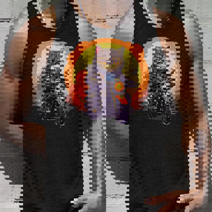 バイカー エキゾチック ショートヘア 猫 乗馬 オートバイ タンクトップ 彼への贈り物