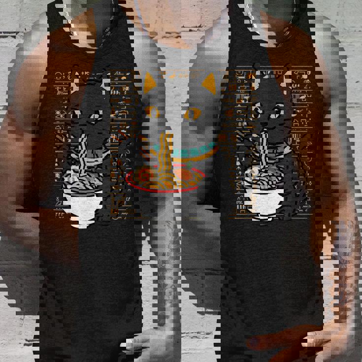 バストキャット ラーメン エジプト エジプト神話 女神バステット タンクトップ 彼への贈り物