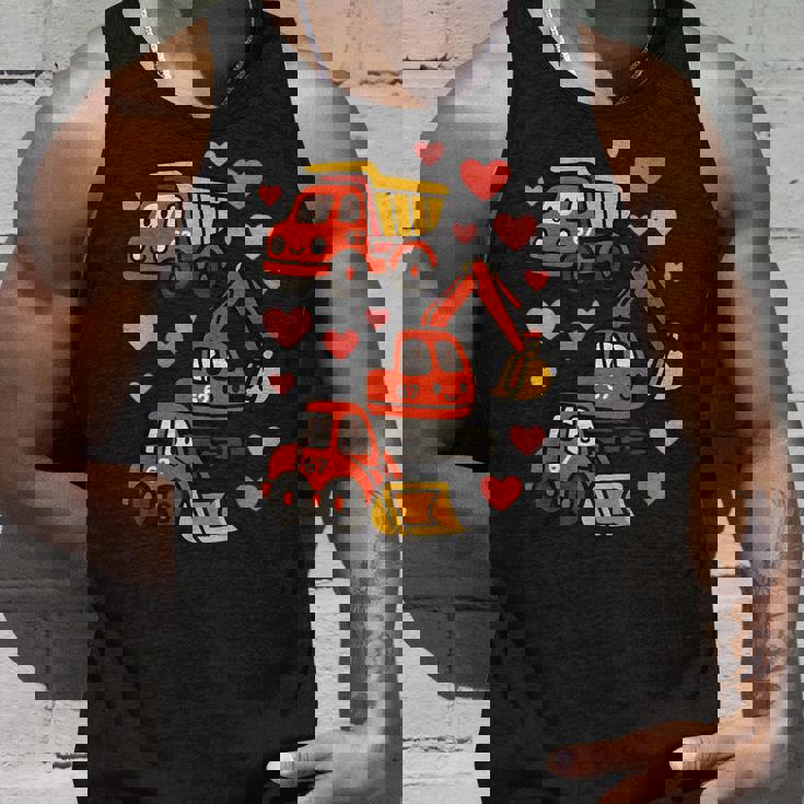 バレンタインデー 建設トラック 面白い 67 男の子 幼児 タンクトップ 彼への贈り物