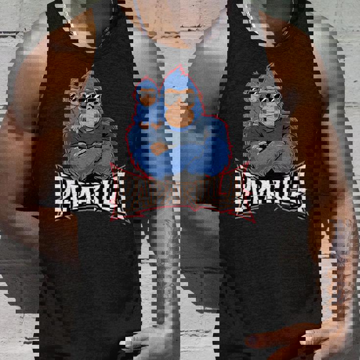 パパリラ 父娘ゴリラ 長袖tシャツ タンクトップ 彼への贈り物