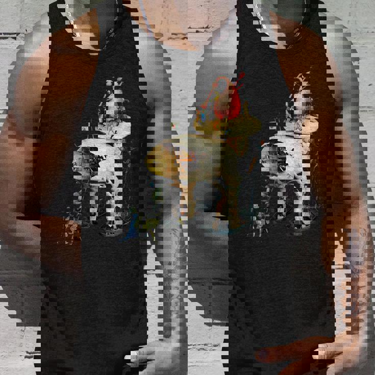 ヒエロニムス ボッシュ ディテール 地上の喜びの庭 タンクトップ 彼への贈り物