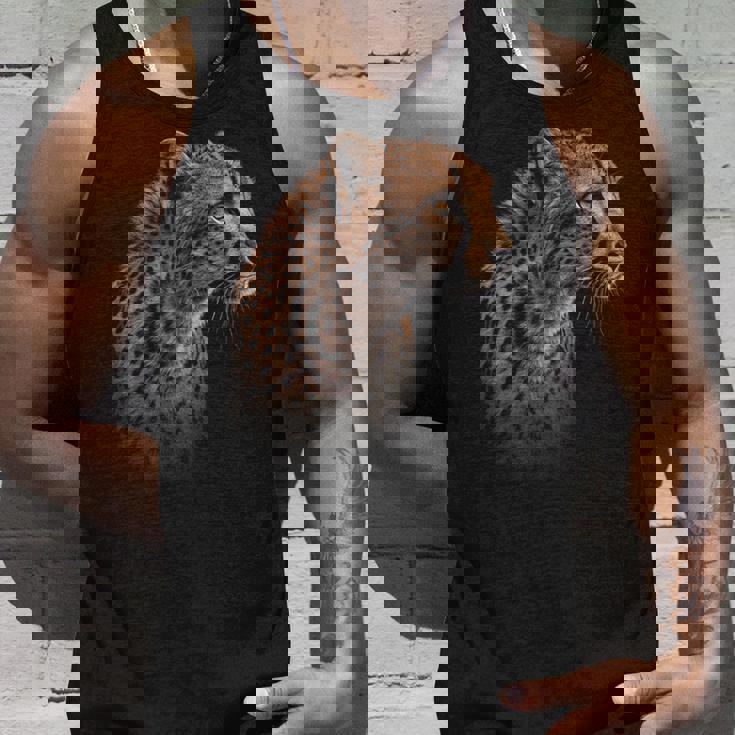 ヒョウチーター 虎 ヒョウの顔 ライオン 猫 タンクトップ 彼への贈り物