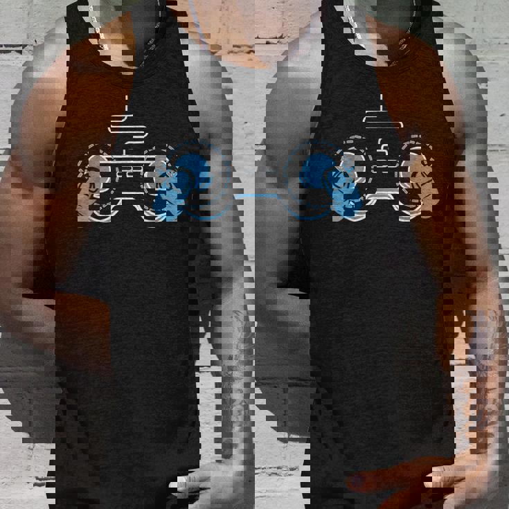 ビデオゲームコントローラー おもしろおっぱい ゲーマー タンクトップ 彼への贈り物