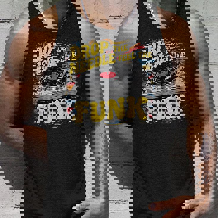 ビニールファンキー音楽愛好家 面白いファンクコスチューム タンクトップ 彼への贈り物