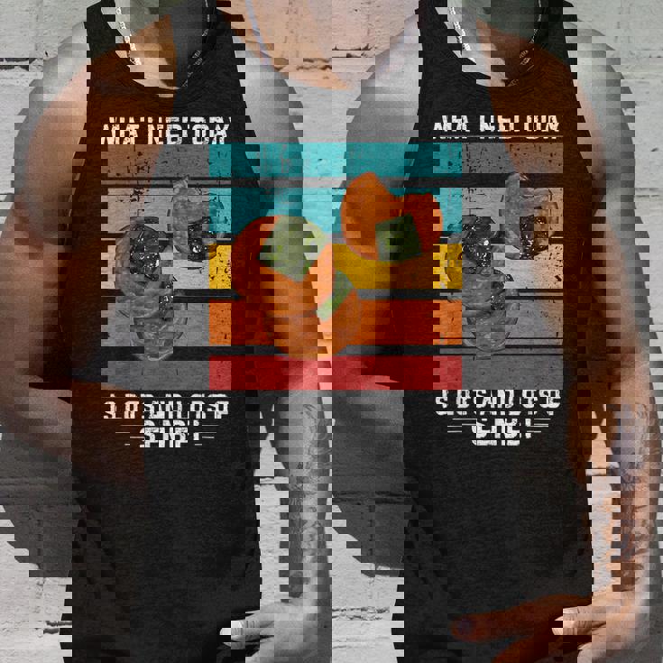 ビンテージ今日必要なのはたくさんのおせんべい タンクトップ 彼への贈り物