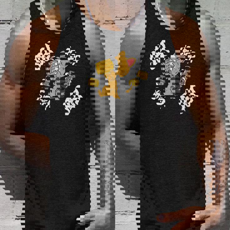 ビールヨークシャーテリア犬 タンクトップ 彼への贈り物