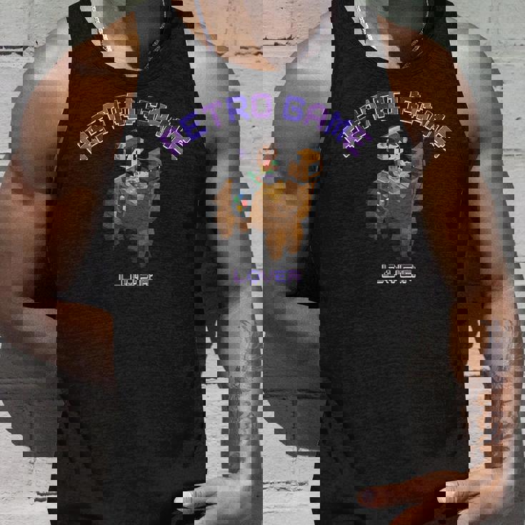 ピクセルアニマルズ アルパカ ブラウン はるまり Harumari レトロゲーム Lover Love ストリーマー タンクトップ 彼への贈り物