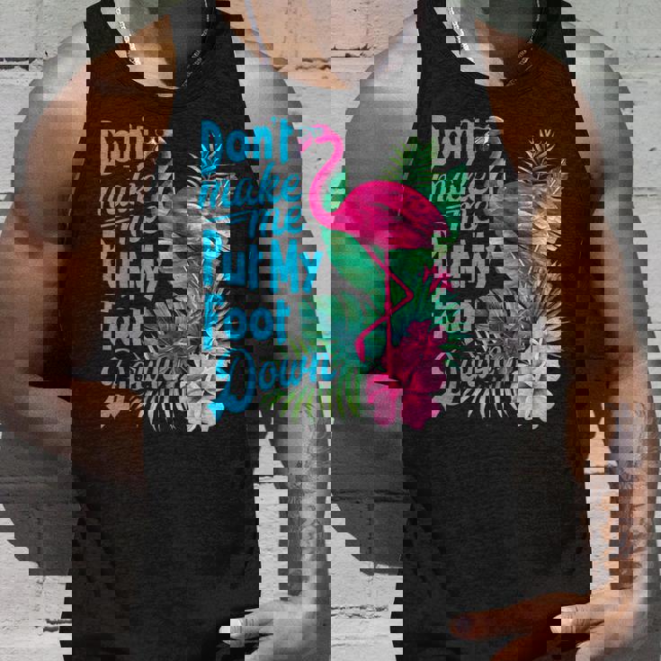 ピンクのフラミンゴ タンクトップ 彼への贈り物