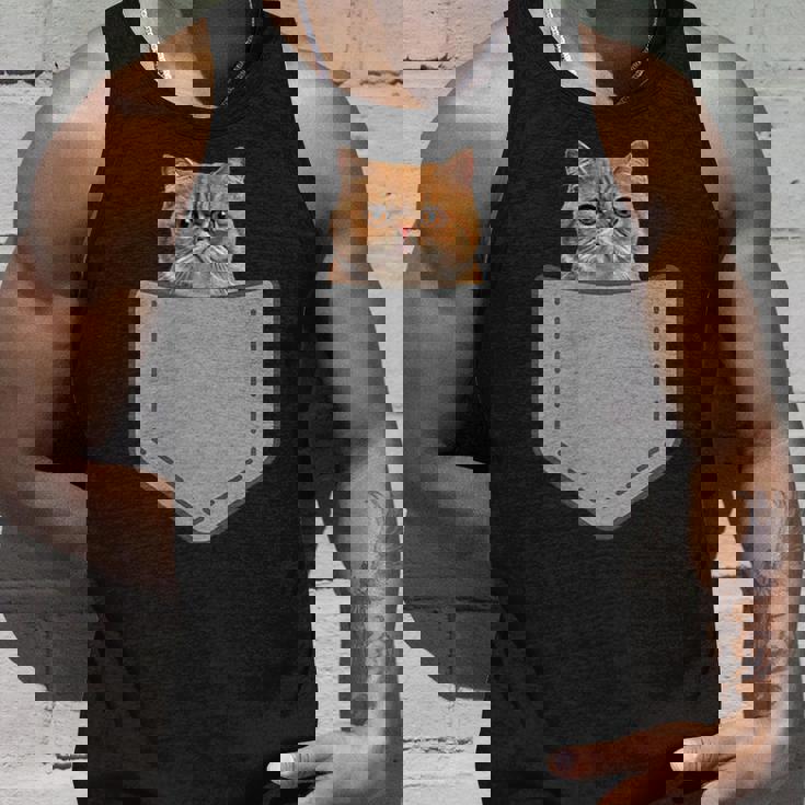 ファニーエキゾチックショートヘア猫 タンクトップ 彼への贈り物