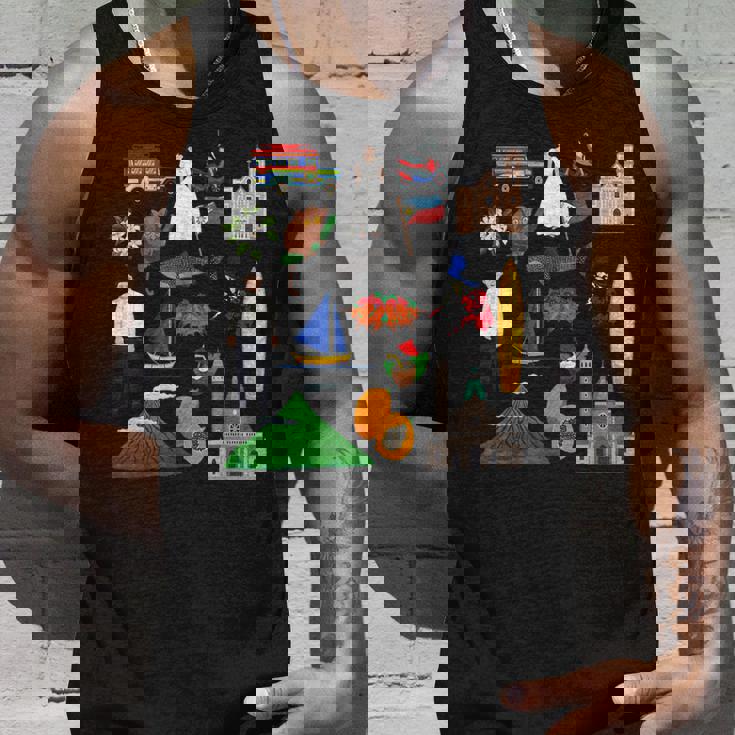 フィリピン フィリピンのアイコン お土産旅行 タンクトップ 彼への贈り物