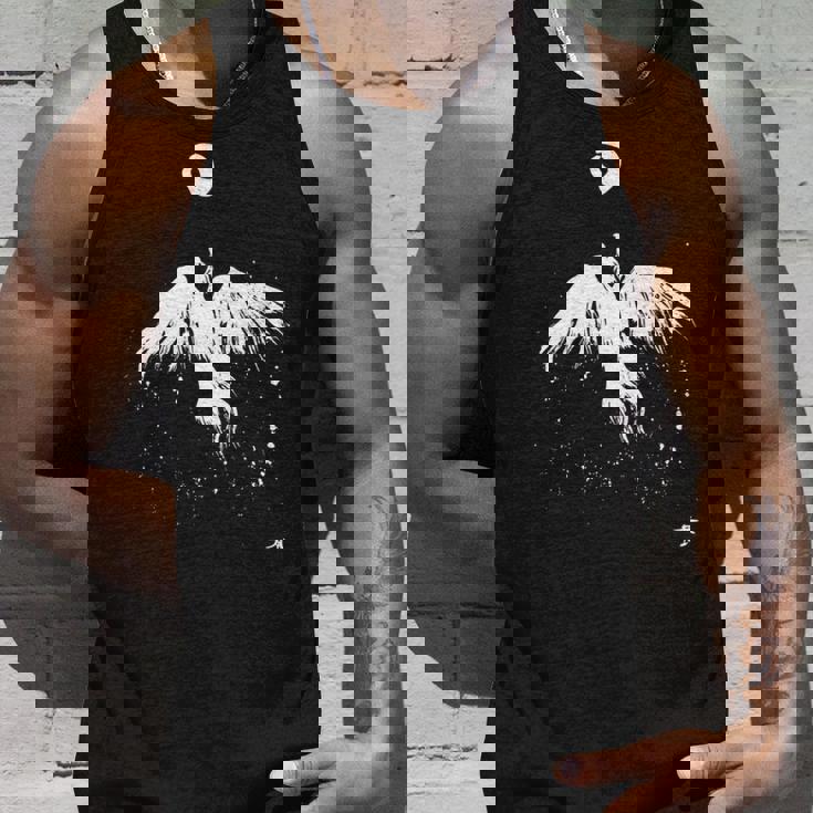 フェニックス 火の鳥の復活 キム・ディアス・ホルム 絵 インクアート Phoenix Bird Kim Holm 長袖tシャツ タンクトップ 彼への贈り物