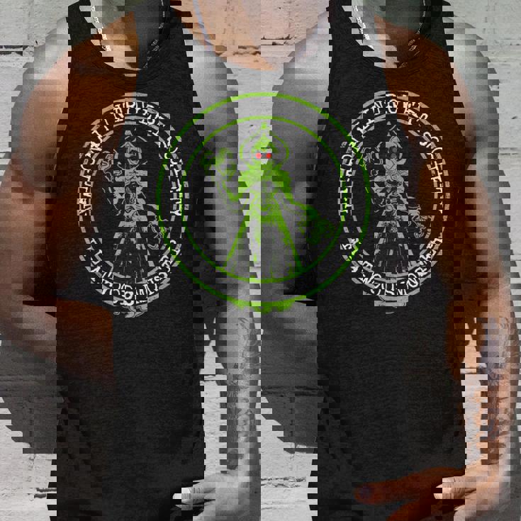 フラットウッズモンスター-国民内向的な社会面白い暗号化 タンクトップ 彼への贈り物