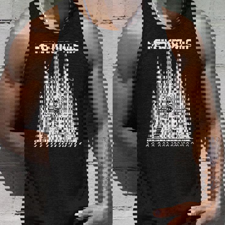 フリッツ・ラングのメトロポリス サイレントsfクラシック タンクトップ 彼への贈り物