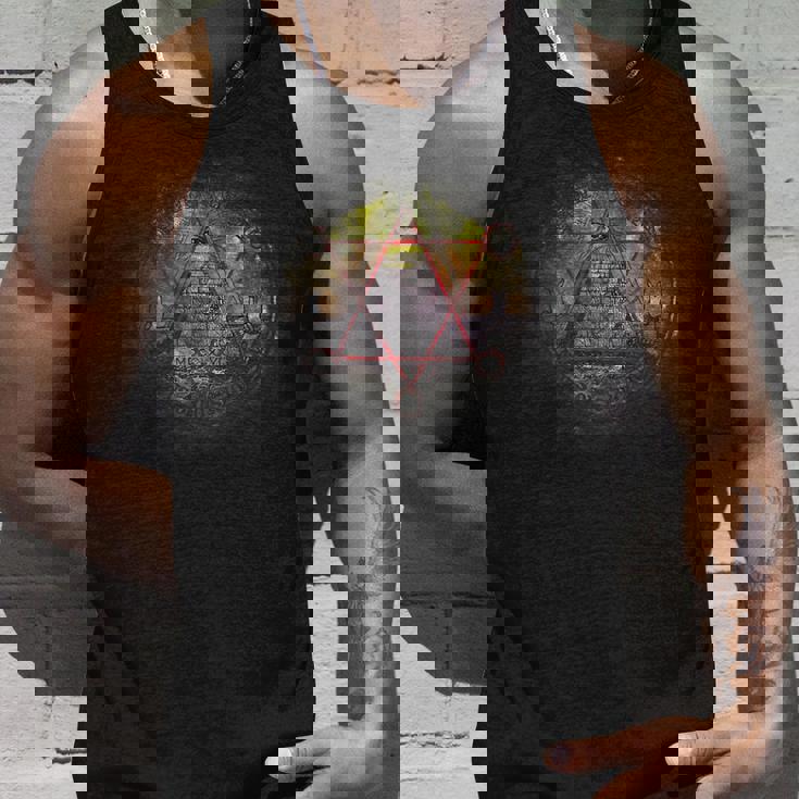 フリーメイソン ロッジ フリーメイソン マスターメイソン スクエア&コンパス エンブレム タンクトップ 彼への贈り物