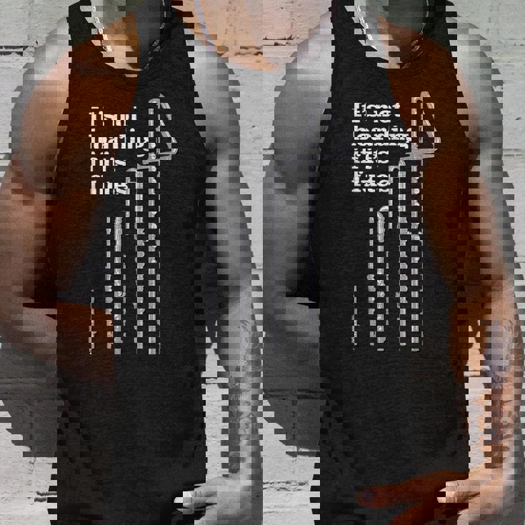 フルートプレーヤーまたはフルートの先生のためのフルートユーモア面白いフルート Flute Meme タンクトップ 彼への贈り物