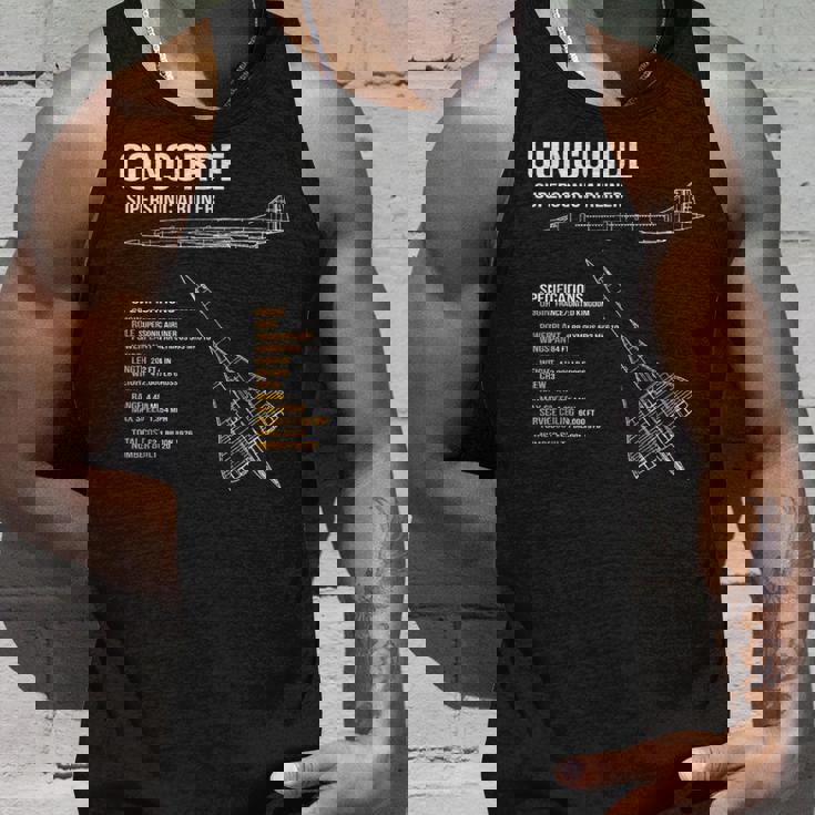 ブリティッシュコンコルド旅客機 タンクトップ 彼への贈り物