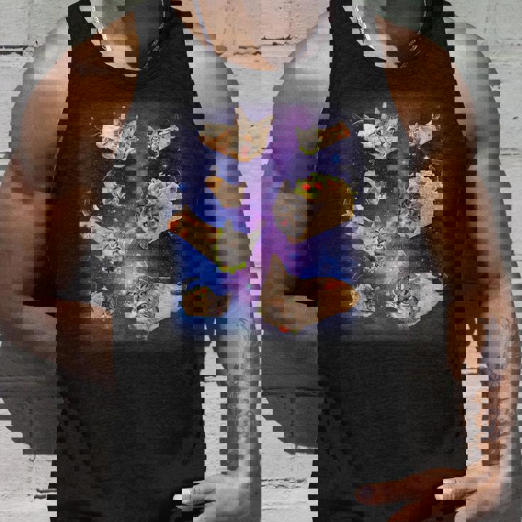 ブリトー猫とタコスキャット 宇宙 ギャラクシー ミーム タコキャット 愚かな タンクトップ 彼への贈り物