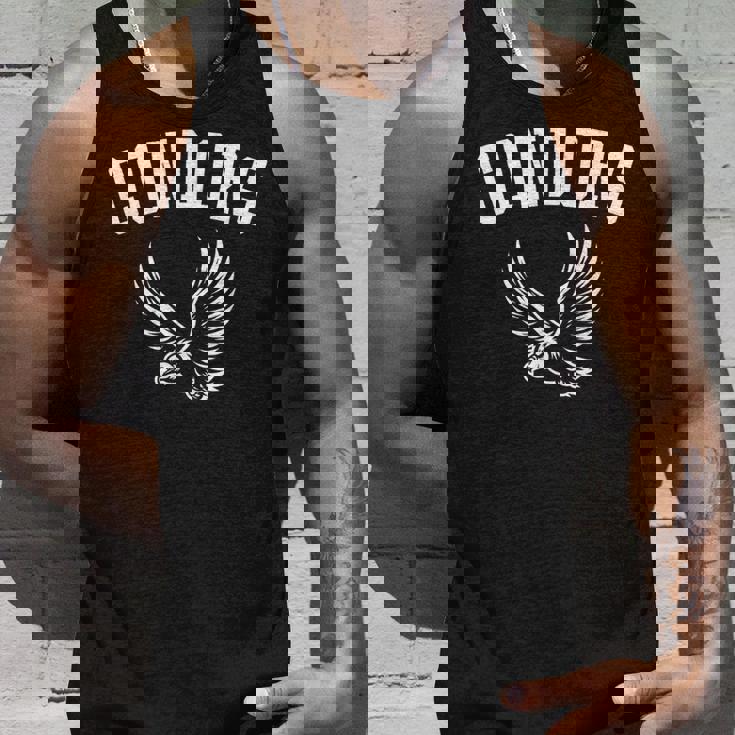 プレイヤーとファンのためのコンドルマスコット タンクトップ 彼への贈り物
