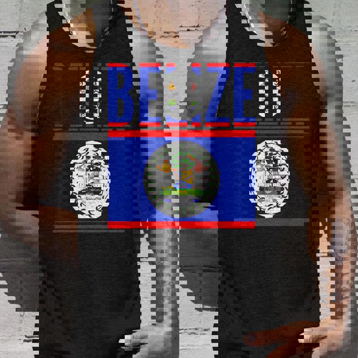 ベリーズ ベリーズの国旗 タンクトップ 彼への贈り物