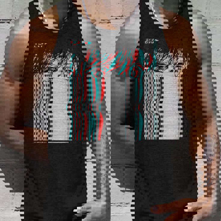 ベーパーウェーブ美的アニメ少女レトロ原宿aporwave タンクトップ 彼への贈り物