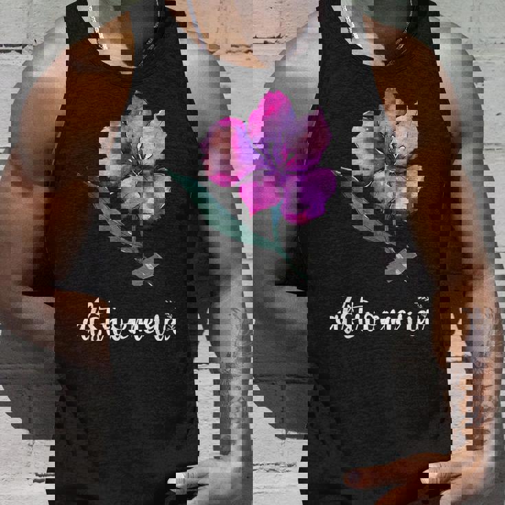 ペルー百合が大好きなアルストロメリアフラワー ピンク 2023 タンクトップ 彼への贈り物