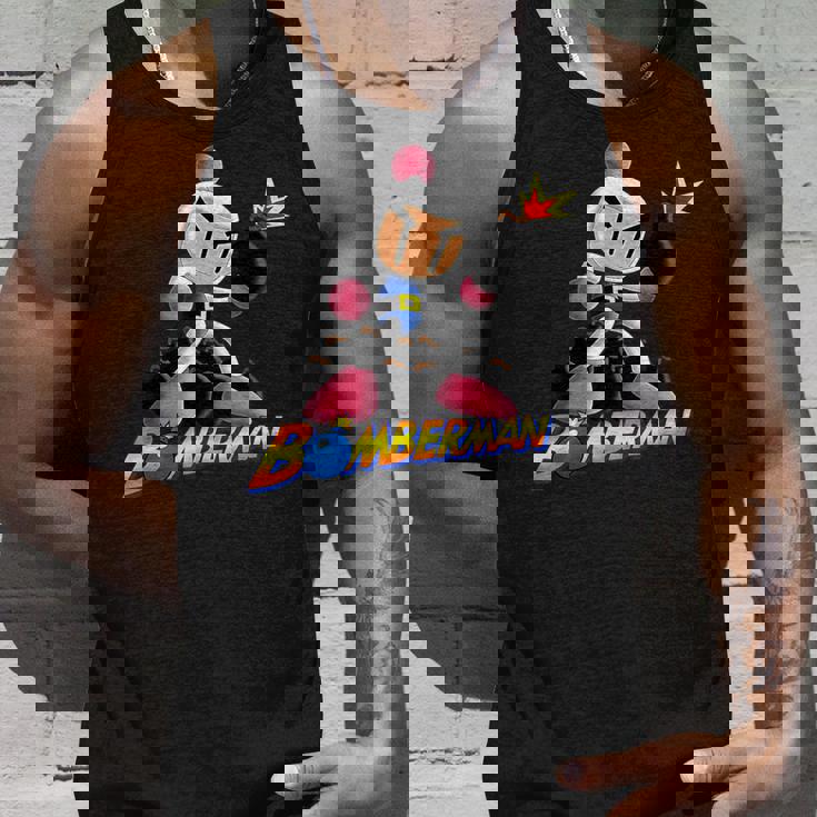 ボンバーマン 爆撃 爆破 レトロ ゲーマー ノスタルジア クラシック タンクトップ 彼への贈り物