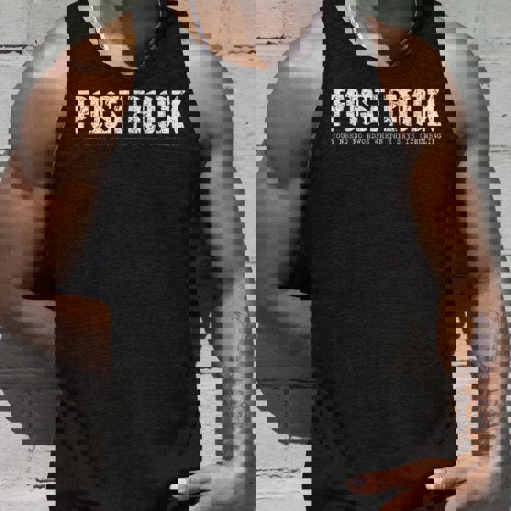 ポストロックミュージック タンクトップ 彼への贈り物