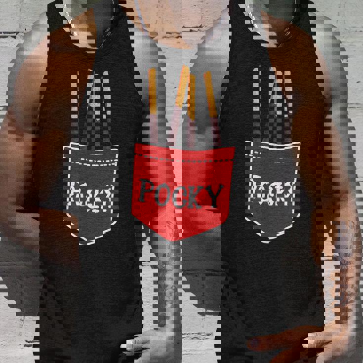 ポッキーポケット チョコレート ジャパン デザート 楽しいギフト タンクトップ 彼への贈り物