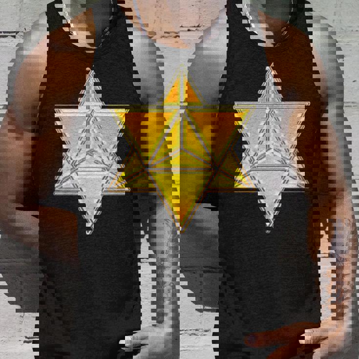 マカバ神聖幾何学ヨガスピリチュアリティ瞑想トレンド タンクトップ 彼への贈り物