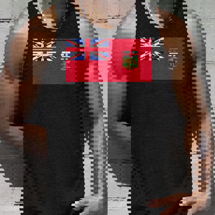 マニトバ州 紋章 カナダ国旗 ウィニペグ タンクトップ 彼への贈り物