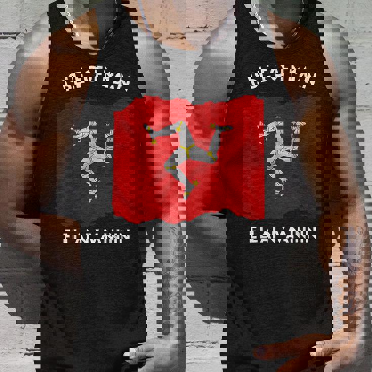 マン島国旗 マンクス語「エラン・ヴァンニン」トリスケリオン タンクトップ 彼への贈り物