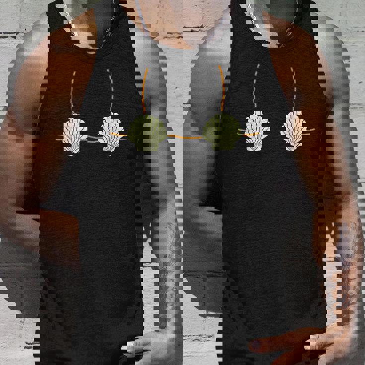 マーメイド貝殻ビキニトップ 面白い タンクトップ 彼への贈り物